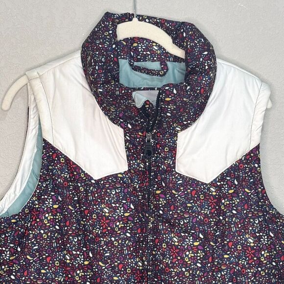 Nike Womens Puffer Vest Size XS Floral Ski 6.0 - Picture 4 of 10